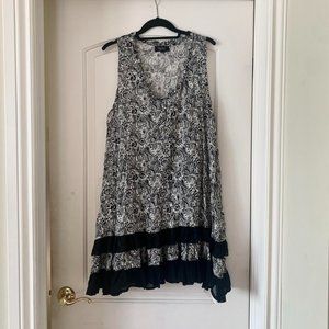 Papillon Printed Tunic Top